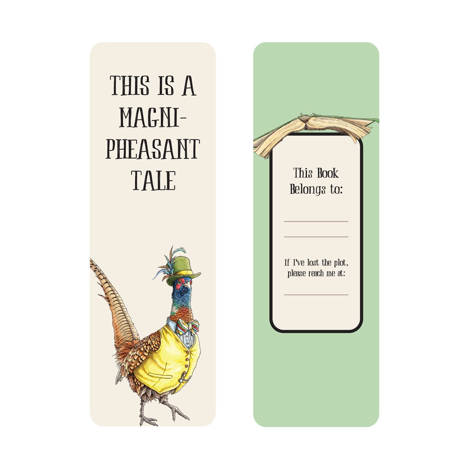 Avid Reader Bookmarks Set of 3