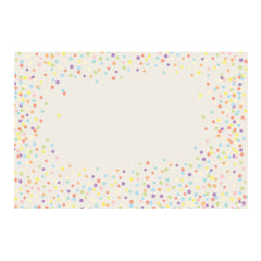 Confetti Sprinkles Personalized Placemat