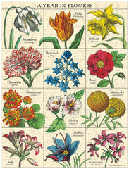 A Year of Flowers 240 Piece Puzzle