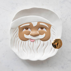 Brown Papa Noel Platter