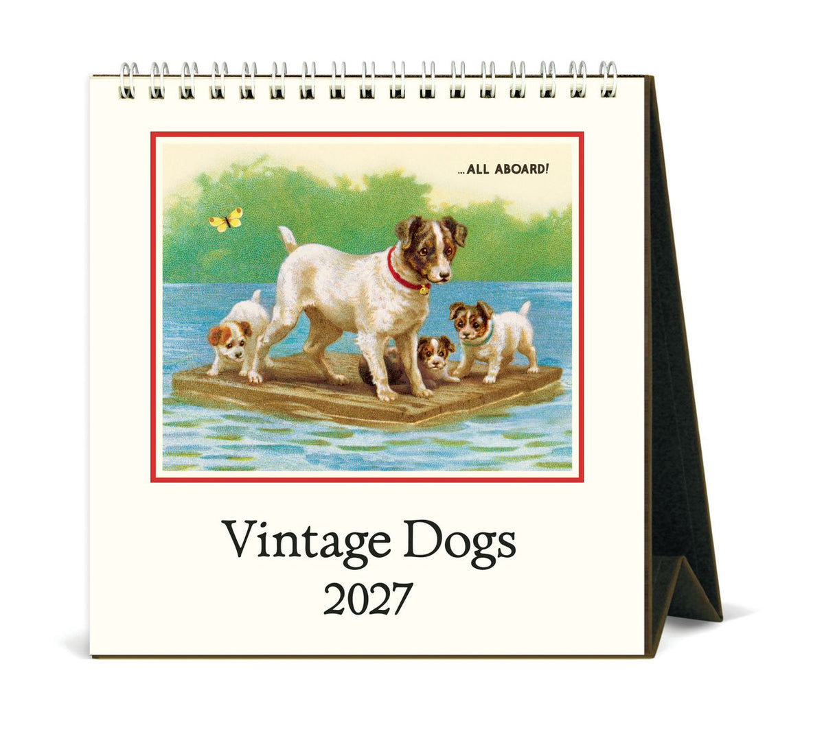 2027 Dogs Desk Calendar