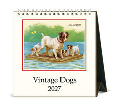 2027 Dogs Desk Calendar