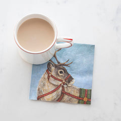 Dashing Reindeer Cocktail Napkins