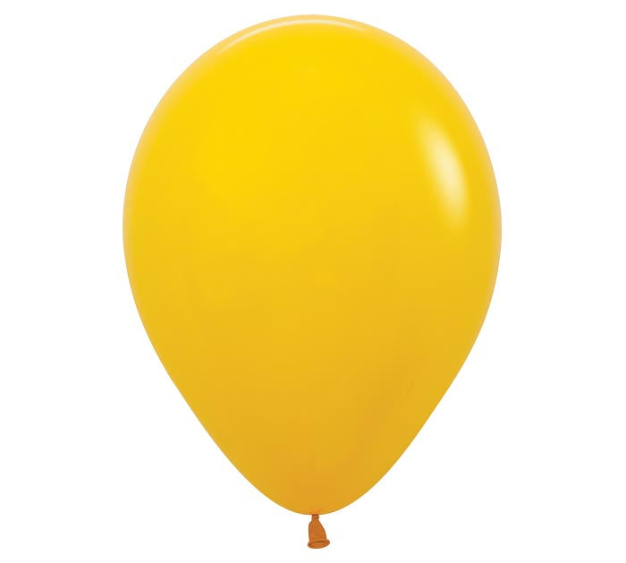 Deluxe Honey Yellow Helium-Filled Balloon