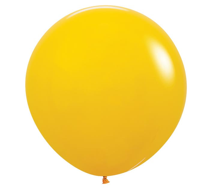 Deluxe Honey Yellow Helium-Filled Balloon