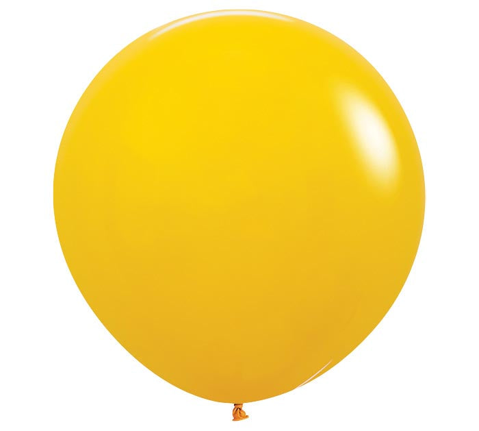 Deluxe Honey Yellow Helium-Filled Balloon