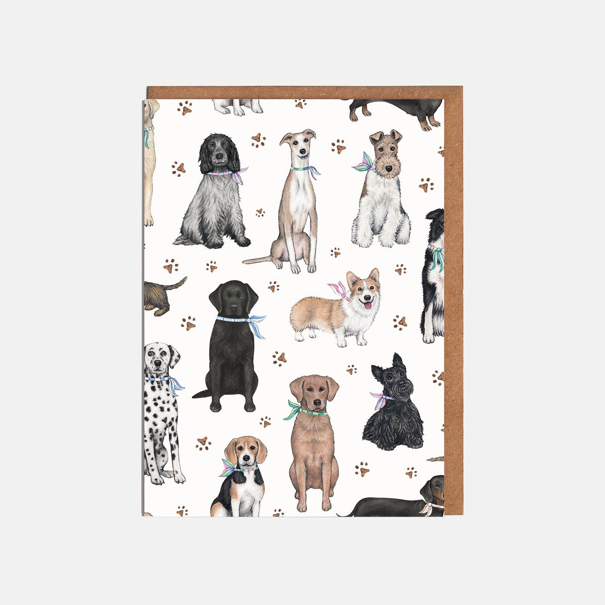 Dog Greeting Card