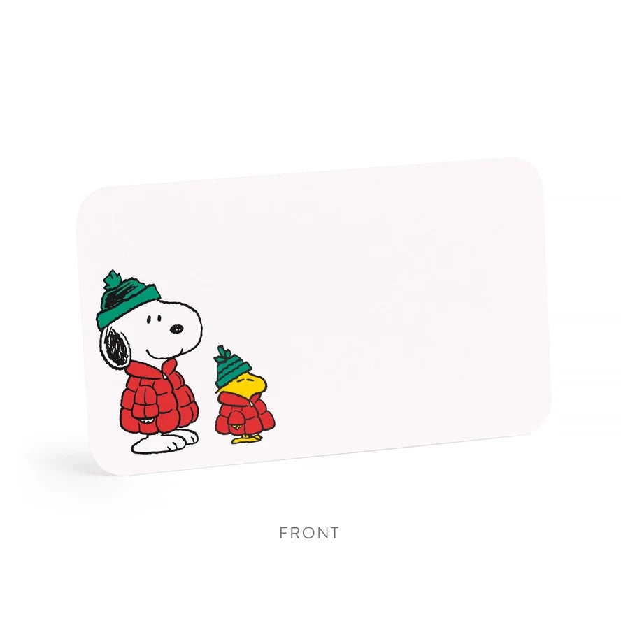 E. Frances X Peanuts® Snoopy Woodstock Puffer Little Notes®