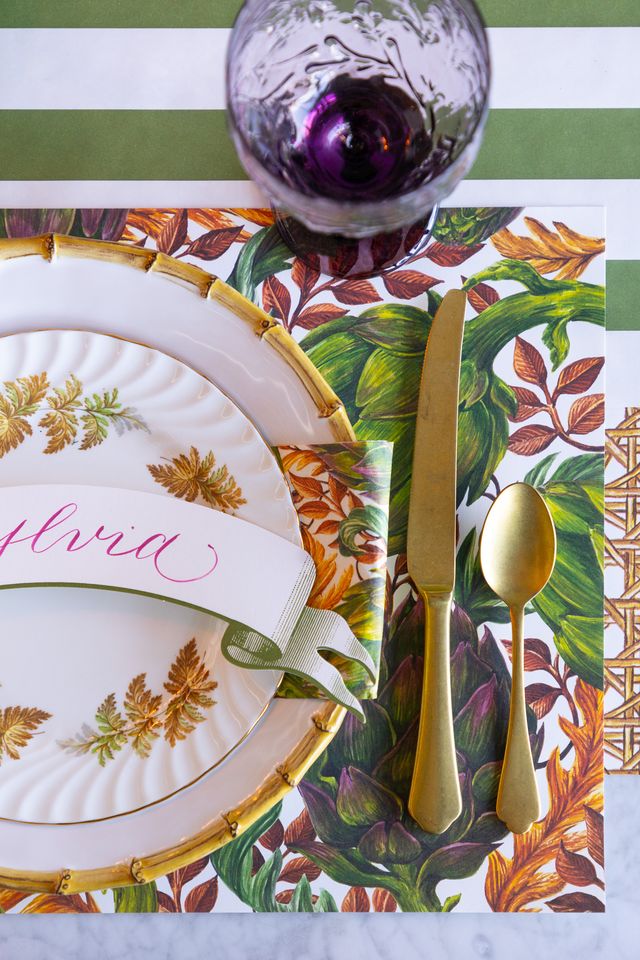 Autumnal Artichokes Placemat