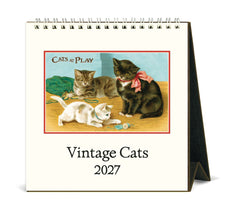 2027 Cats Desk Calendar